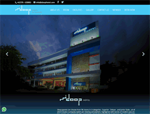 Tablet Screenshot of idoophotel.com